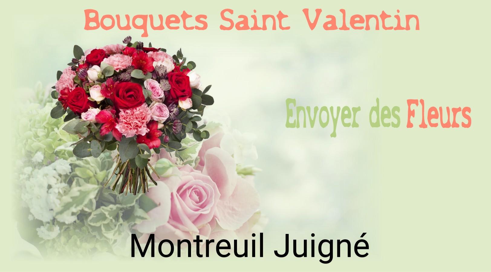 Roses de Saint-Valentin livrées à Montreuil-Juigné